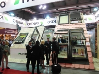 Stoisko firmy FAKRO na targach budowlanych Made Expo w Mediolanie