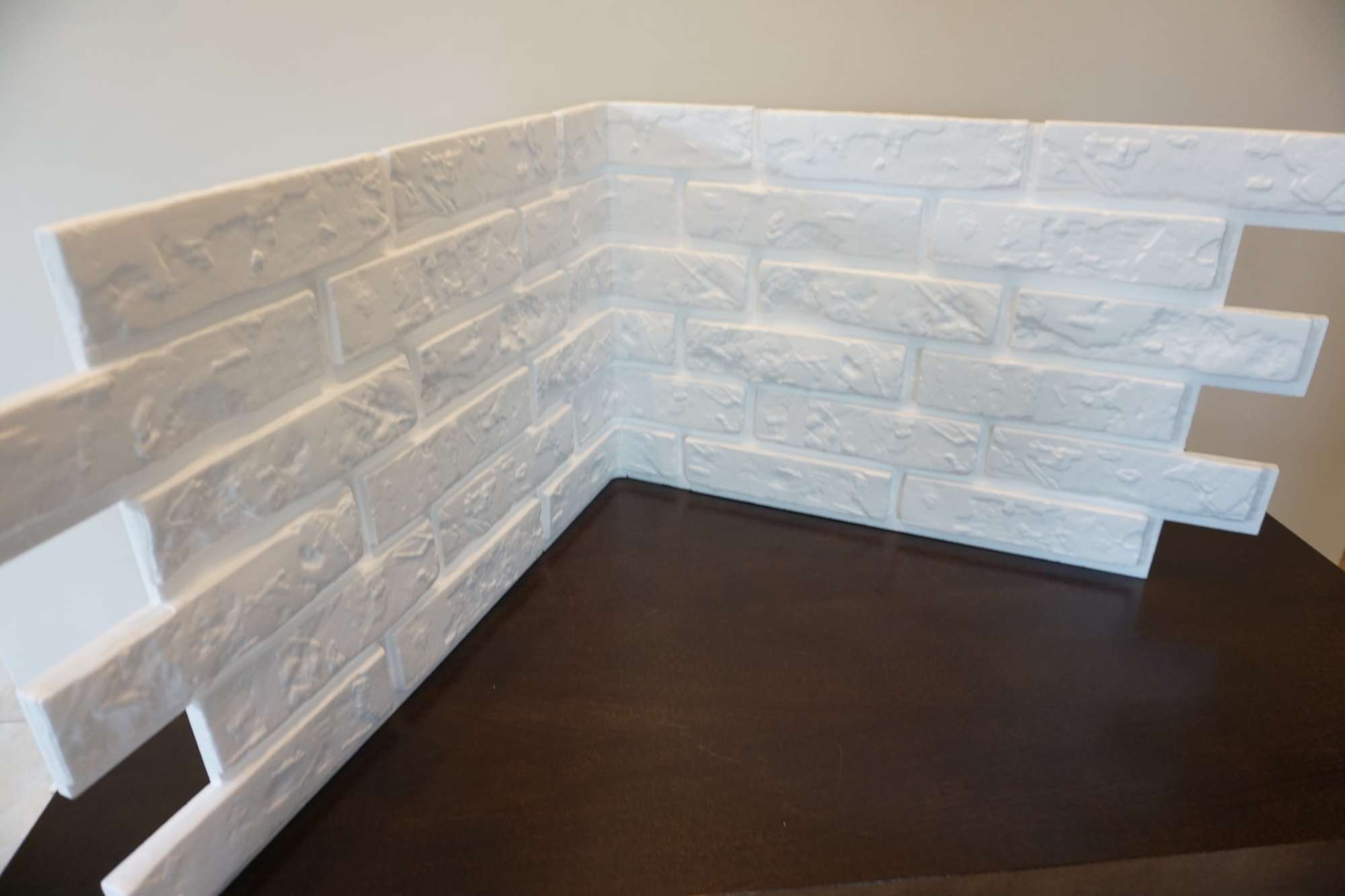 Stara cegła narożnik wewnętrzny - panel styropianowy
