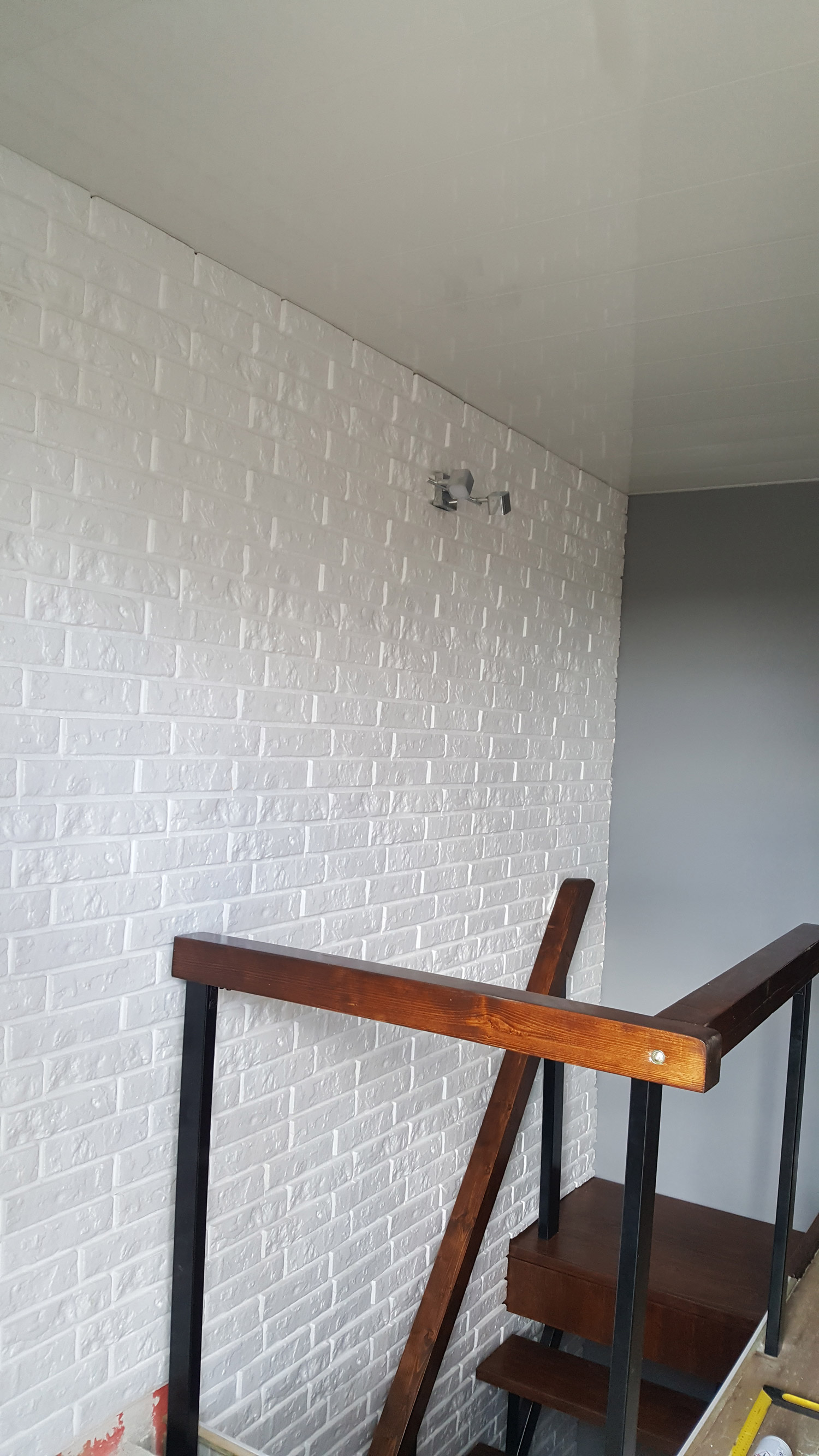 Stara cegła 3D styropian - realizacja