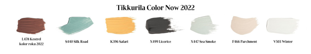 Tikkurila Color Now 2022 ze świeżym spojrzeniem na dom